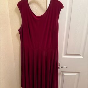 Love Squared Burgundy Dress